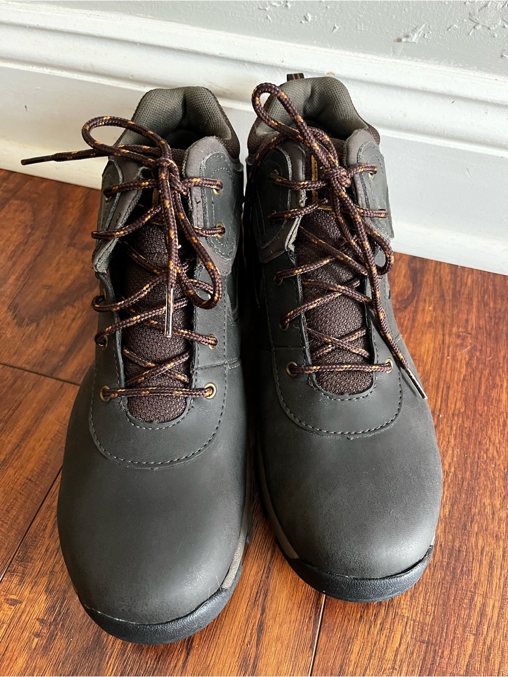 Boys Brown waterproof Timberland Hiking Shoes - Durable Outdoor